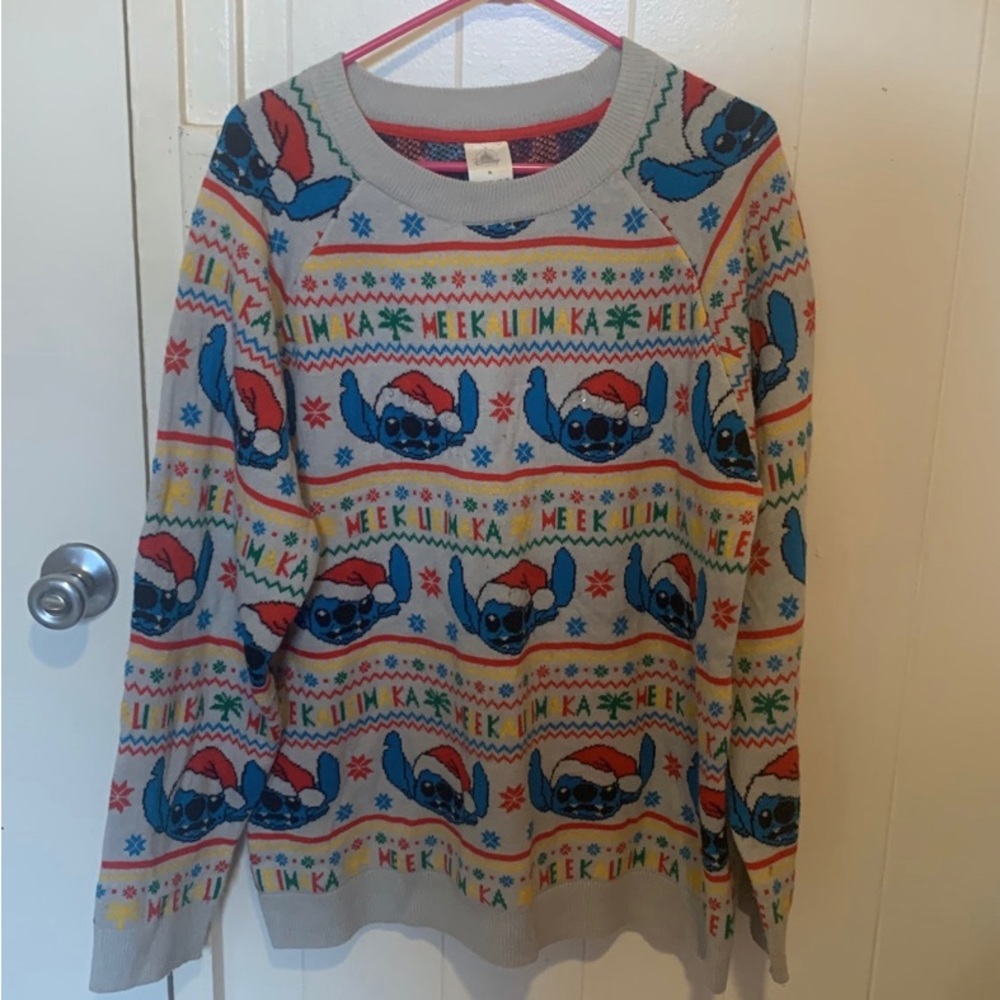 Disney Stitch Christmas sweater